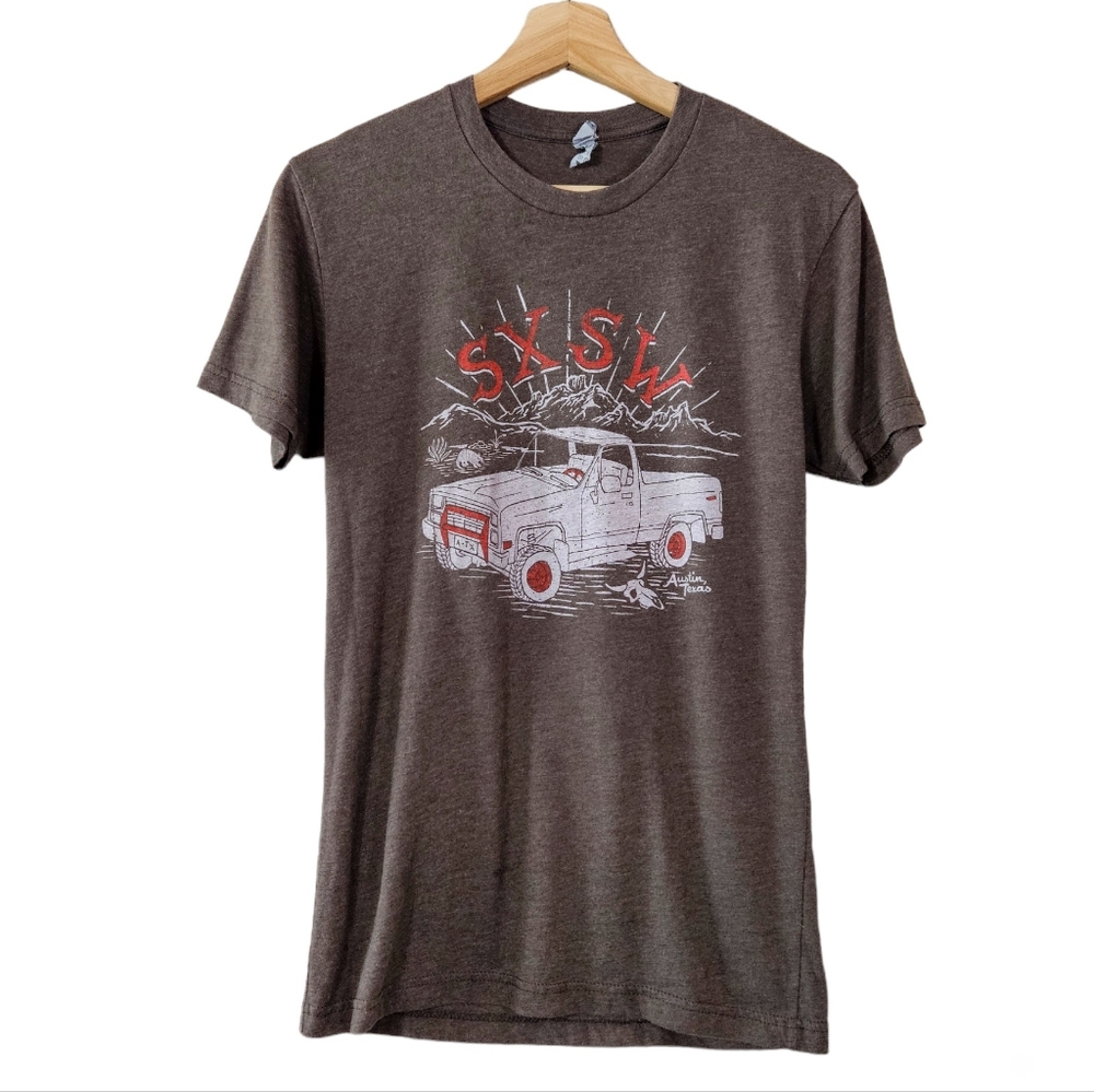 SXSW Austin Texas Music Festival Truck Graphic Tee Shirt